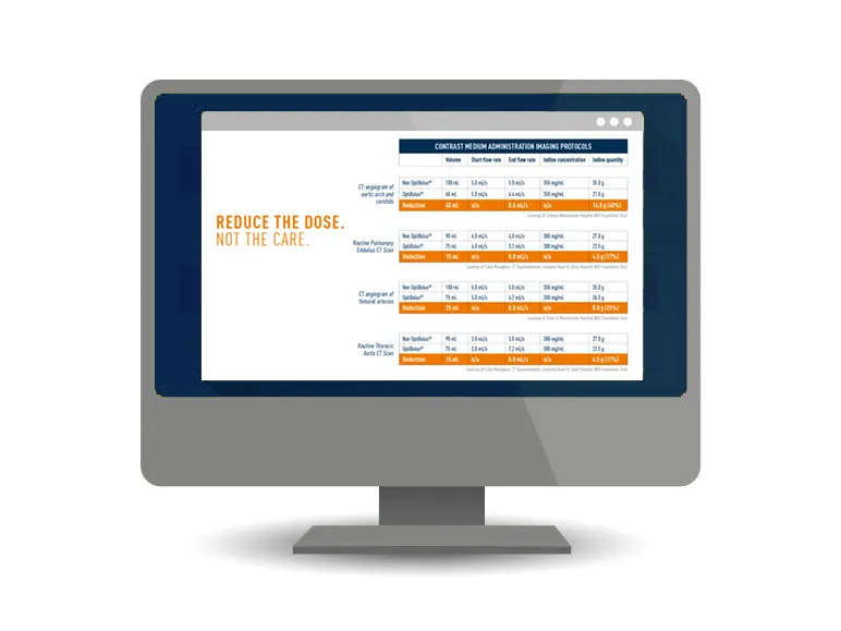 OptiBolus® Injection Optimisation Software