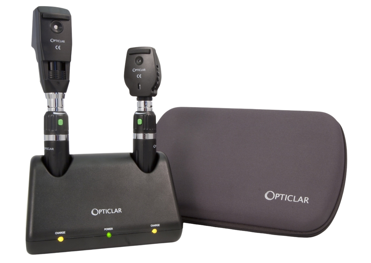 Opticlar LED Ophthalmoscope Set