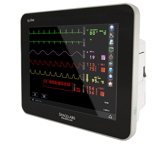 Qube® Compact Bedside Monitor